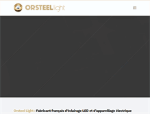 Tablet Screenshot of orsteel-light.com